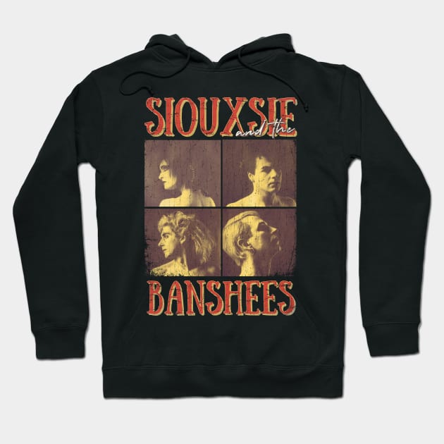 Siouxsie and the Banshees Vintage 1976 // The Scream Original Fan Design Artwork Hoodie by A Design for Life